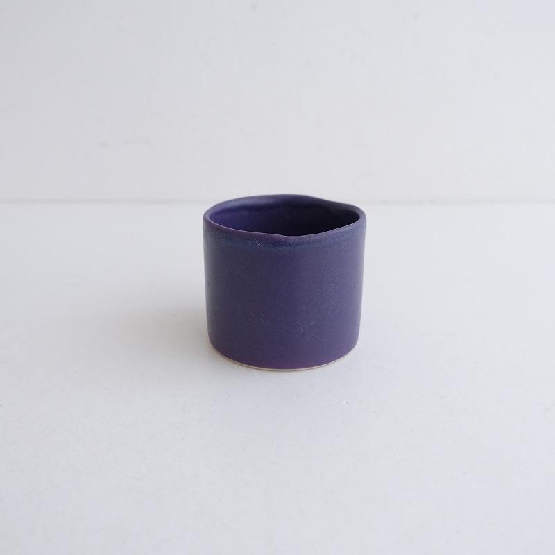吉村和美 *フリーカップ 藤紫*パープル器うつわコップ食器作家【陶器