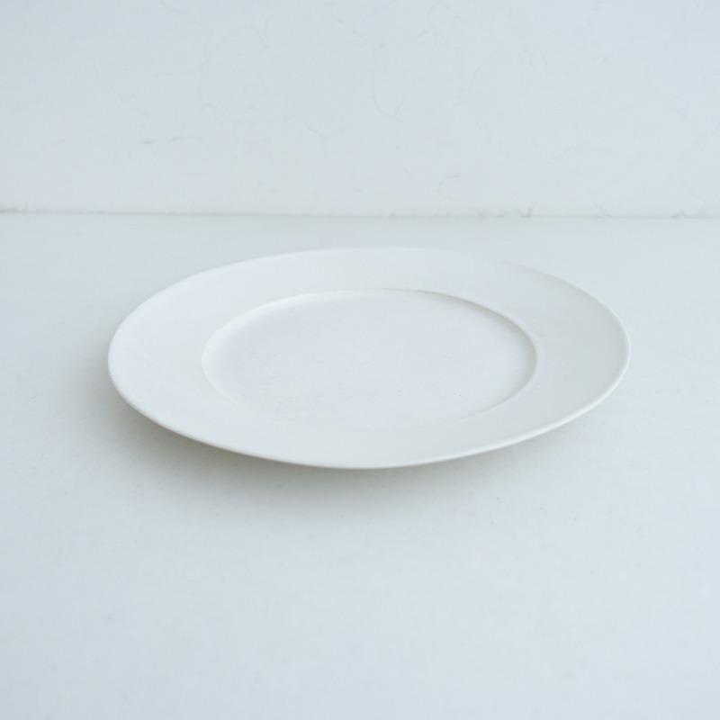 安藤雅信 *オランダ平皿 M 25cm*ホワイト白プレート大皿リム皿 安藤雅信 *オランダ平皿 M 25cm*ホワイト白プレート大皿リム皿