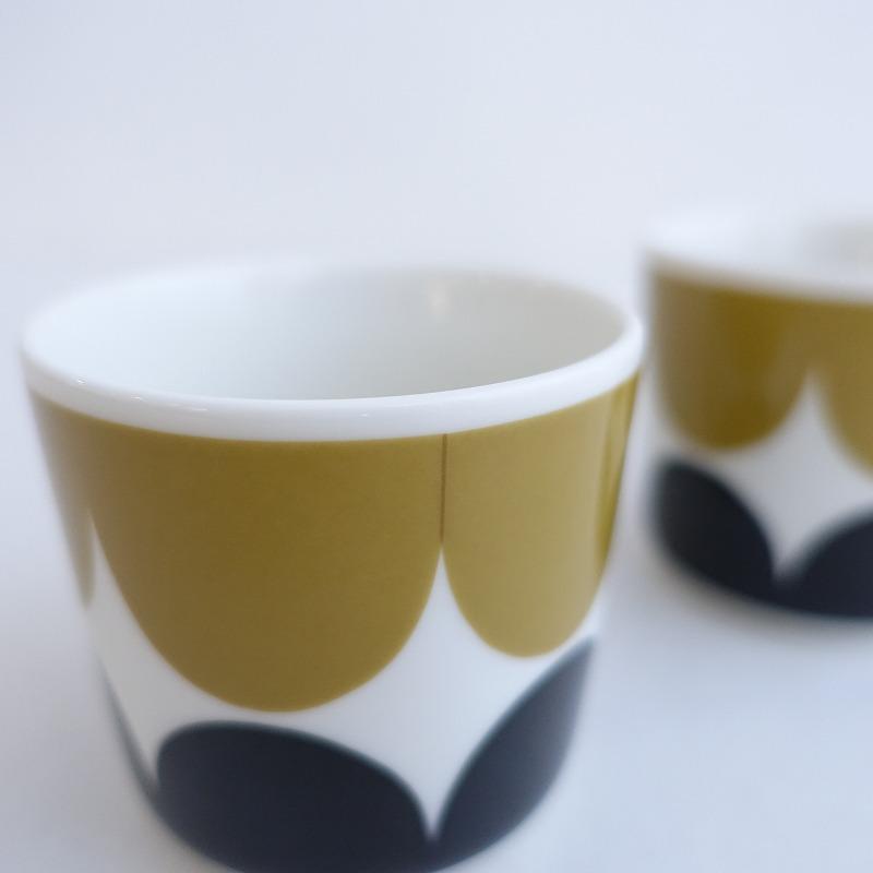 北欧】美品/マリメッコ marimekko *Harka ラテマグ 2個セット*ハルカ