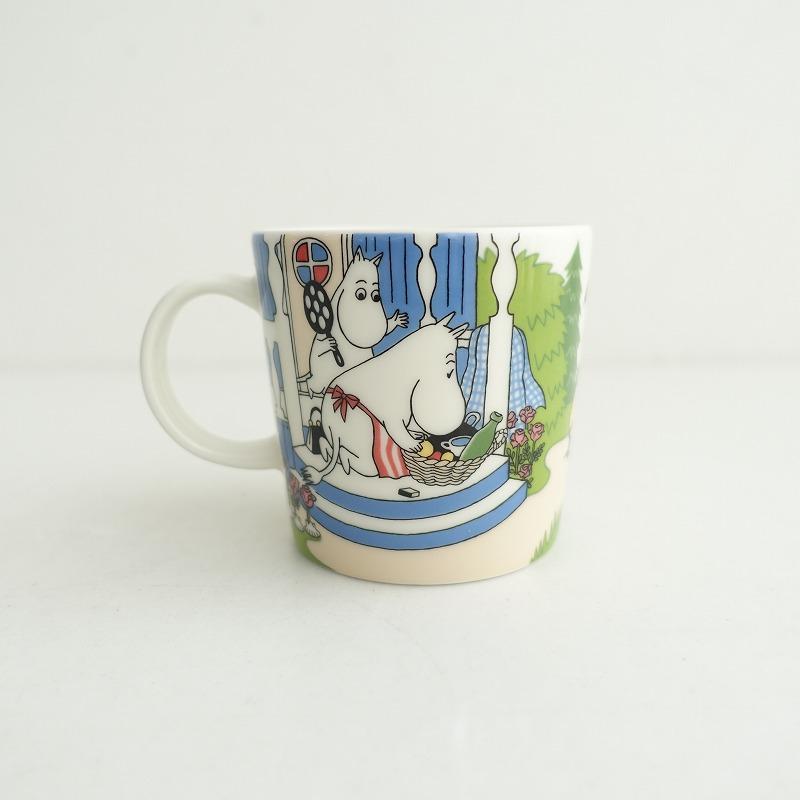 北欧】美品/2018年夏限定/アラビア ARABIA *MOOMIN ムーミンマグ Going