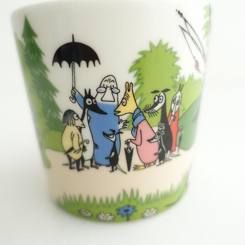 北欧】美品/2018年夏限定/アラビア ARABIA *MOOMIN ムーミンマグ Going