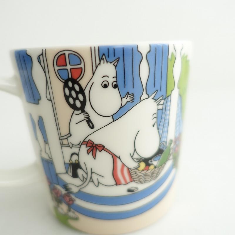 北欧】美品/2018年夏限定/アラビア ARABIA *MOOMIN ムーミンマグ Going 
