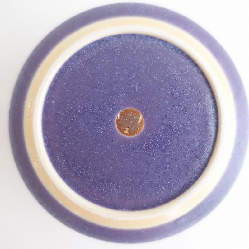 美品】吉村和美 *フリーカップ 9cm*器うつわコップボウルパープル紫