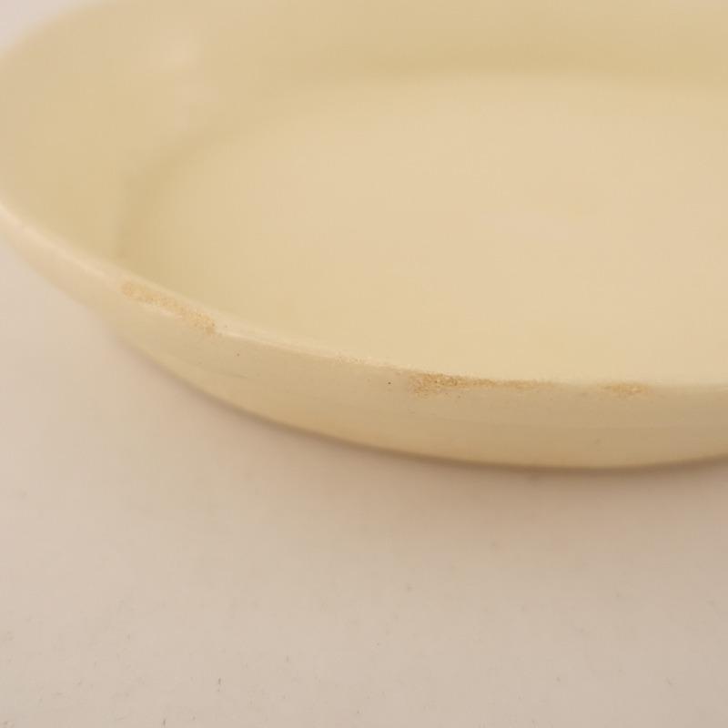 オルミナキルン orumina kiln *オーバル皿 クリーム*アイボリーお皿深