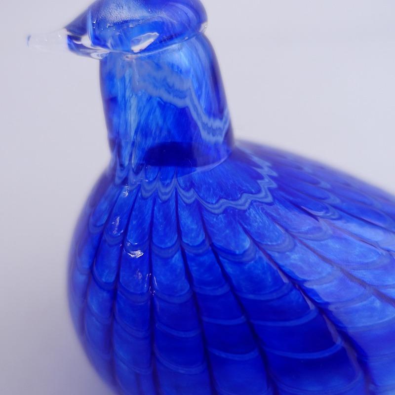 北欧】美品/イッタラ iittala *BIRDS BY TOIKKA ブルーバード 