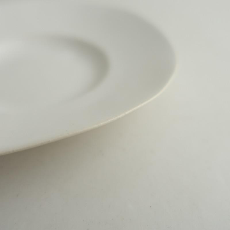 安藤雅信 *オランダ皿 S*白ホワイトお皿小皿銘々皿リムプレート和食器