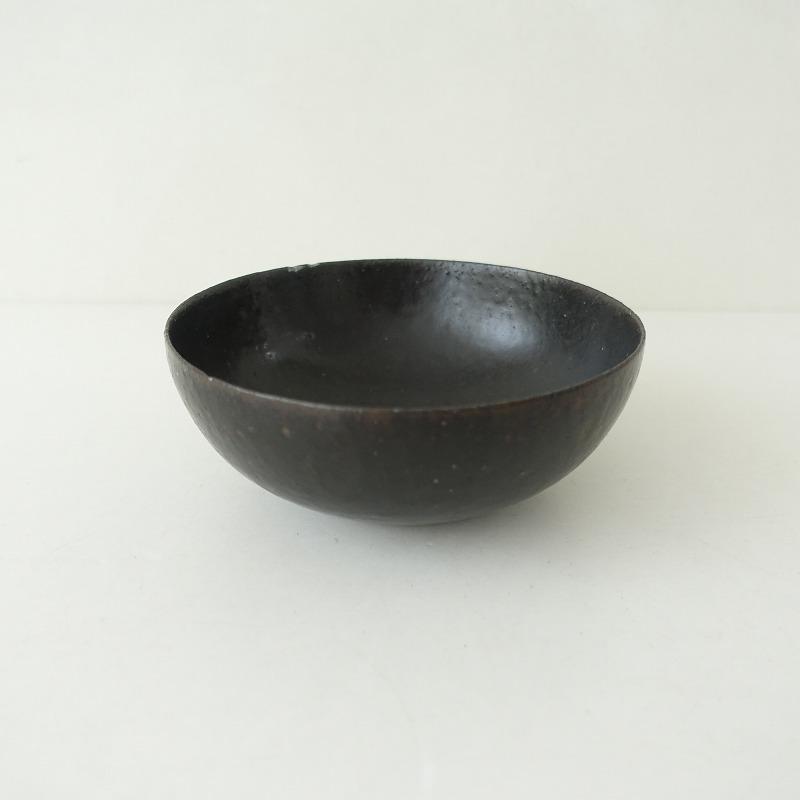 吉田直嗣 Naotsugu Yoshida *浅鉢 17cm*黒ブラックお鉢丼 吉田直嗣 Naotsugu Yoshida *浅鉢 17cm*黒ブラックお鉢丼