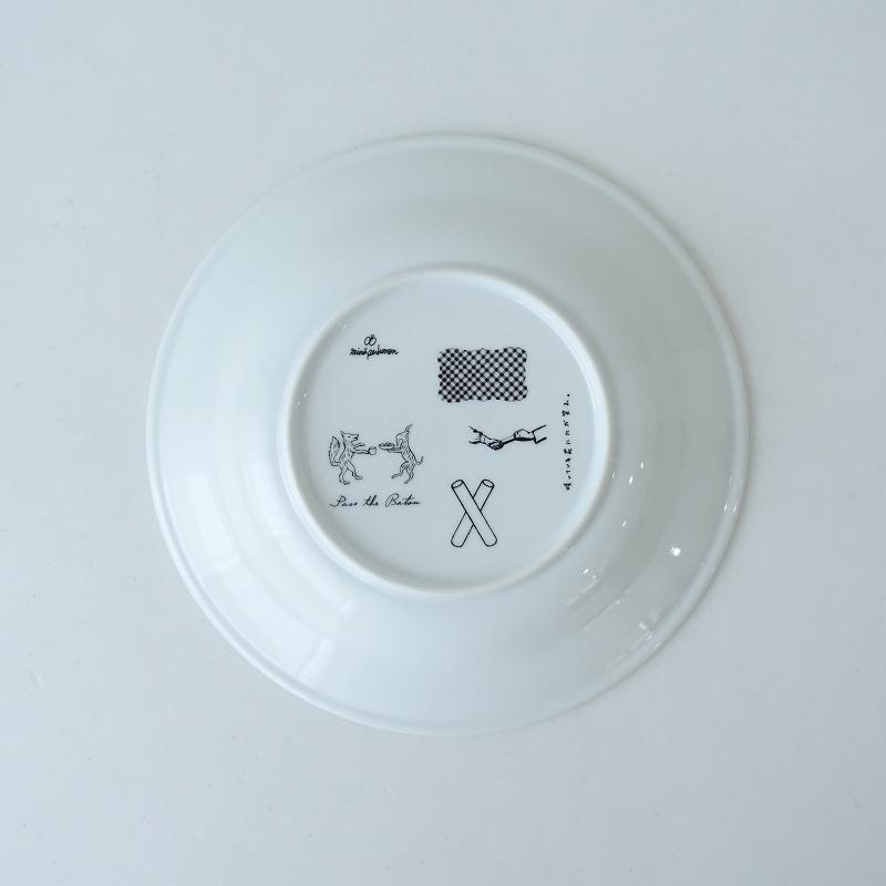 ミナペルホネン Remake table Plate 「咲いている花にただ笑ふ」 ミナ