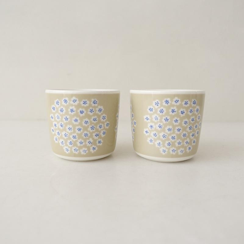 北欧】未使用/マリメッコ marimekko *pukettiプケッティ ラテマグ 