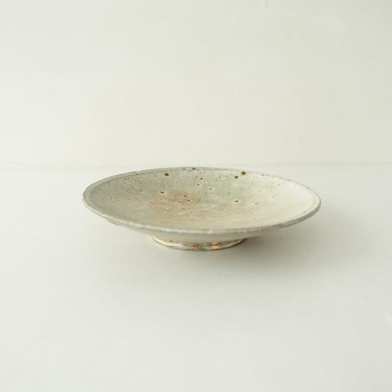 美品】尾形アツシ *5.5寸皿*ヒビ手和食器お皿取り皿銘々皿プレート 