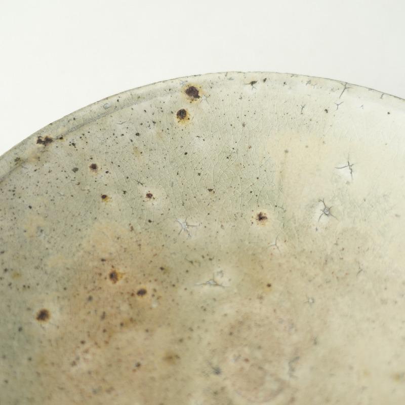 美品】尾形アツシ *5.5寸皿*ヒビ手和食器お皿取り皿銘々皿プレート