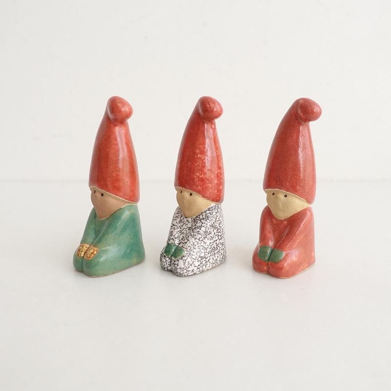 北欧】美品/リサラーソン Lisa Larson *おすわりトムテ オブジェ 北欧】美品/リサラーソン Lisa Larson *おすわりトムテ オブジェ