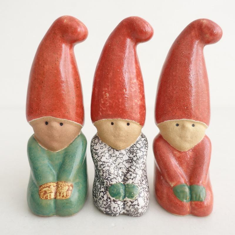 北欧】美品/リサラーソン Lisa Larson *おすわりトムテ オブジェ 北欧】美品/リサラーソン Lisa Larson *おすわりトムテ オブジェ