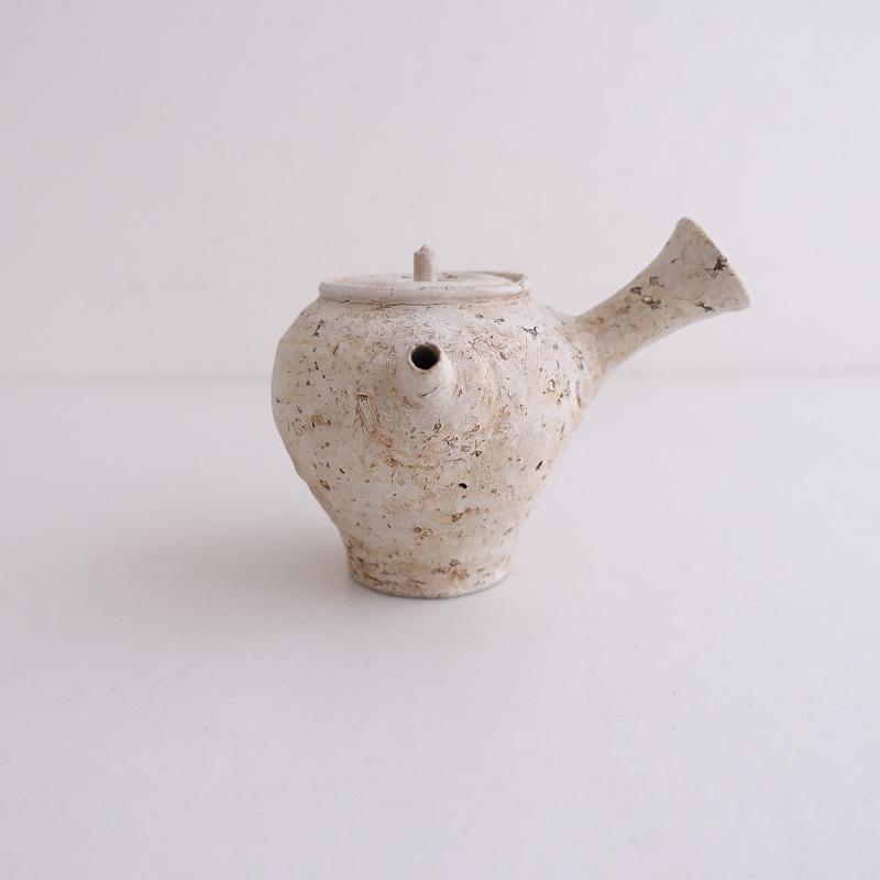 美品】希少/内田鋼一 *加彩 ポット*急須砂化粧茶器食器作家