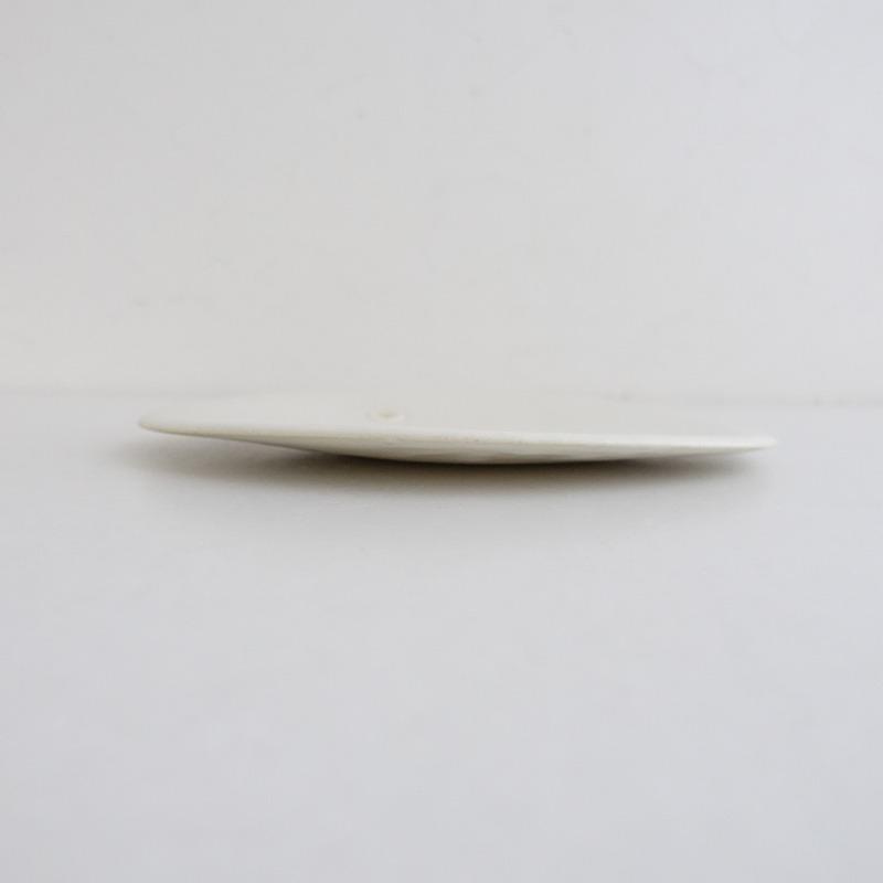 美品】岩田圭介 *楕円皿 25x17cm*オーバルプレートお皿和食器作家白