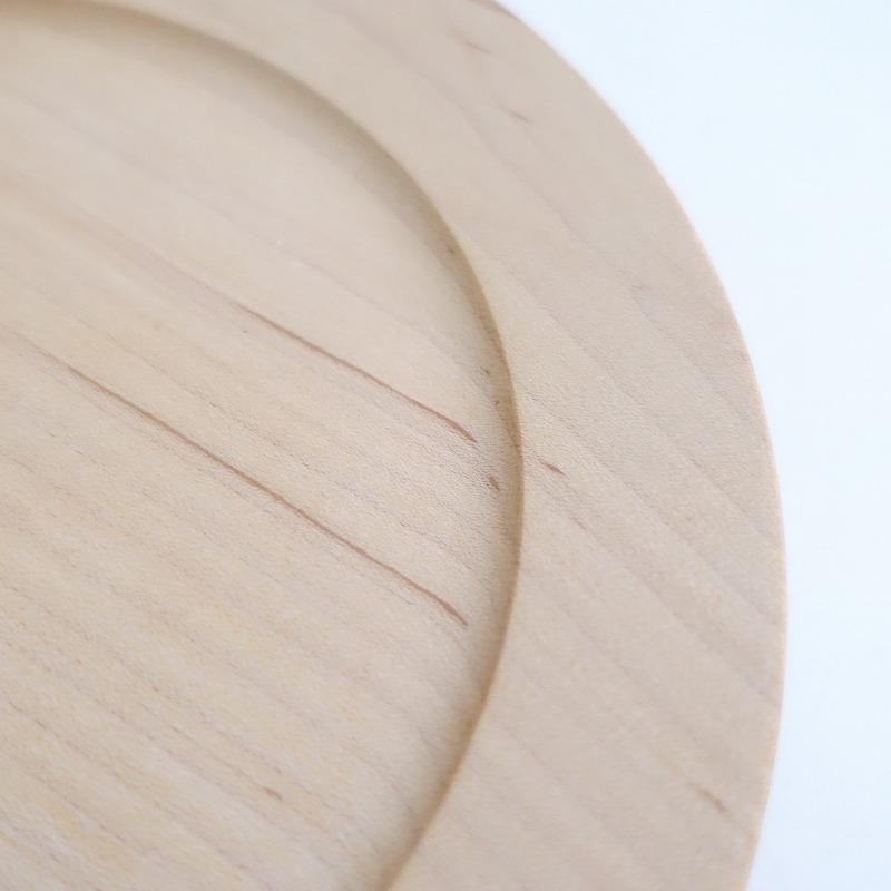 山口和宏 *サラダ皿 18cm*丸皿木工リムプレートパン皿食器お皿作家