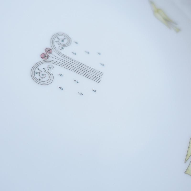 RICHARD GINORI 、minä perhonen プレート　ハート柄 ミナ ペルホネン皆川×老舗陶磁器リチャード ジノリ、新作