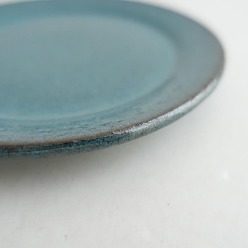 未使用　小澤基晴　7寸　リム皿　深皿　ゆかり　すみれ2枚セット 小澤基晴 すみれとゆかり 7寸リム深皿