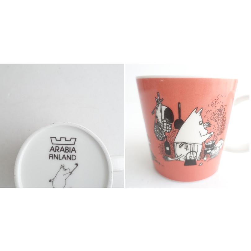 北欧】廃番/旧ロゴ/希少/アラビア ARABIA *MOOMIN MUG ムーミンマグ