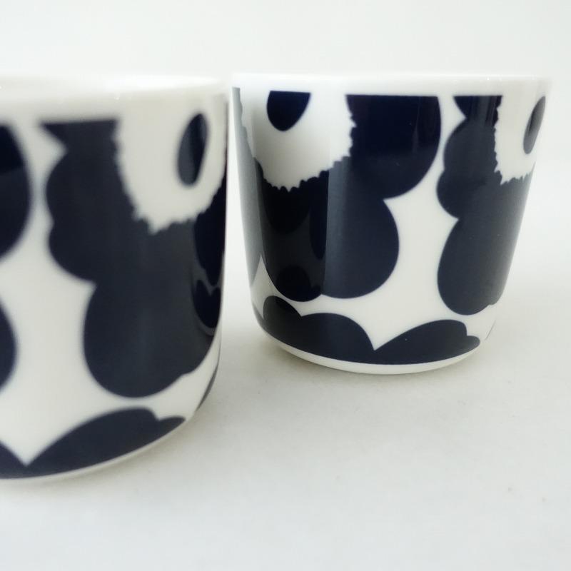 【北欧】美品/マリメッコ marimekko *UNIKKO ウニッコ ラテマグ ダークブルー ペア*食器コップ【陶器】(wa87-2403-79)【51D42】｜drop-kaitori｜05