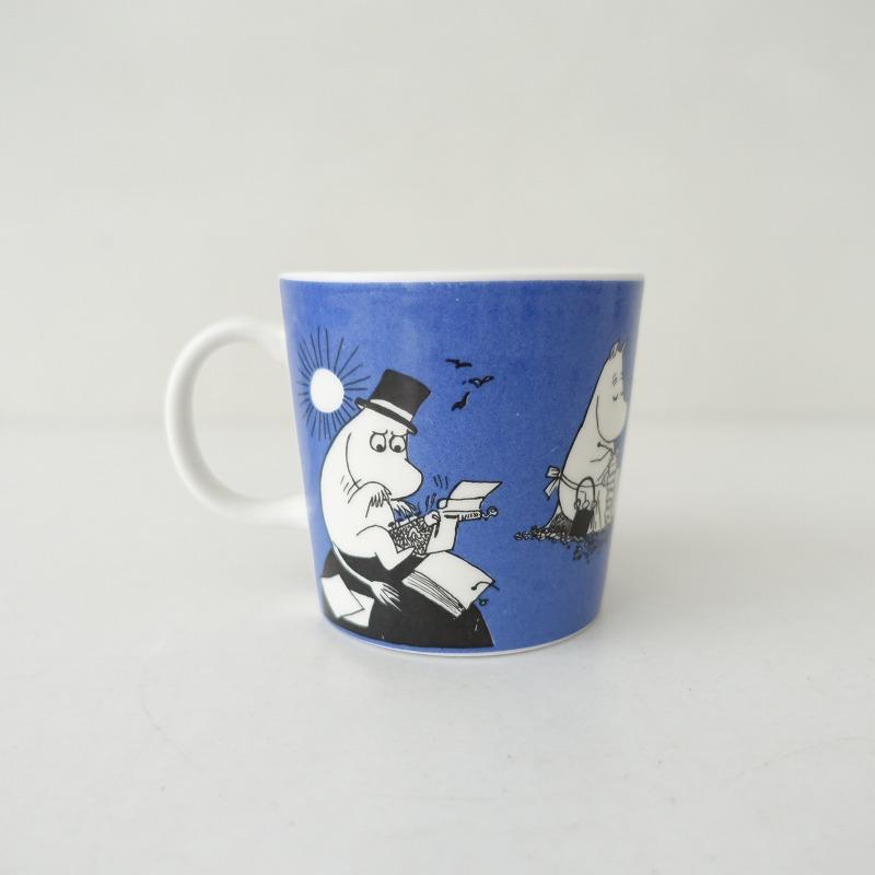 【北欧】廃番/希少/旧ロゴ/アラビア ARABIA *MOOMIN MUG ムーミンマグ ムーミンパパ*食器コップ【陶器】(wa87-2404-34)【21E42】｜drop-kaitori｜03