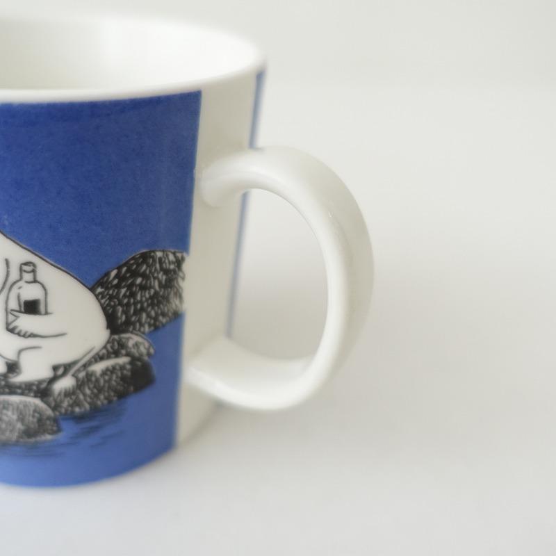 【北欧】廃番/希少/旧ロゴ/アラビア ARABIA *MOOMIN MUG ムーミンマグ ムーミンパパ*食器コップ【陶器】(wa87-2404-34)【21E42】｜drop-kaitori｜05