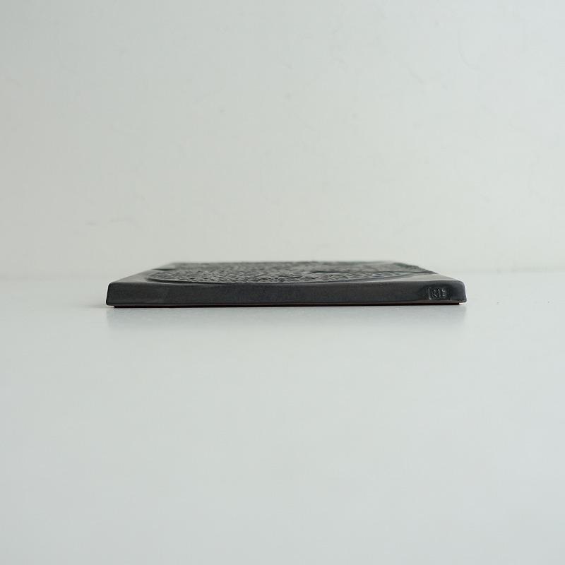 バーズワーズ BIRDS' WORDS *ceramic plate bird black*オブジェ バーズワーズ BIRDS' WORDS *ceramic plate bird black*オブジェ