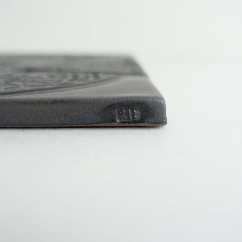 バーズワーズ BIRDS' WORDS *ceramic plate bird black*オブジェ バーズワーズ BIRDS' WORDS *ceramic plate bird black*オブジェ