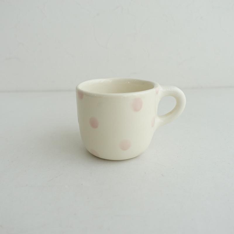バーバラアイガン Barbara eigen *マグカップ ピンク*食器コップドット 