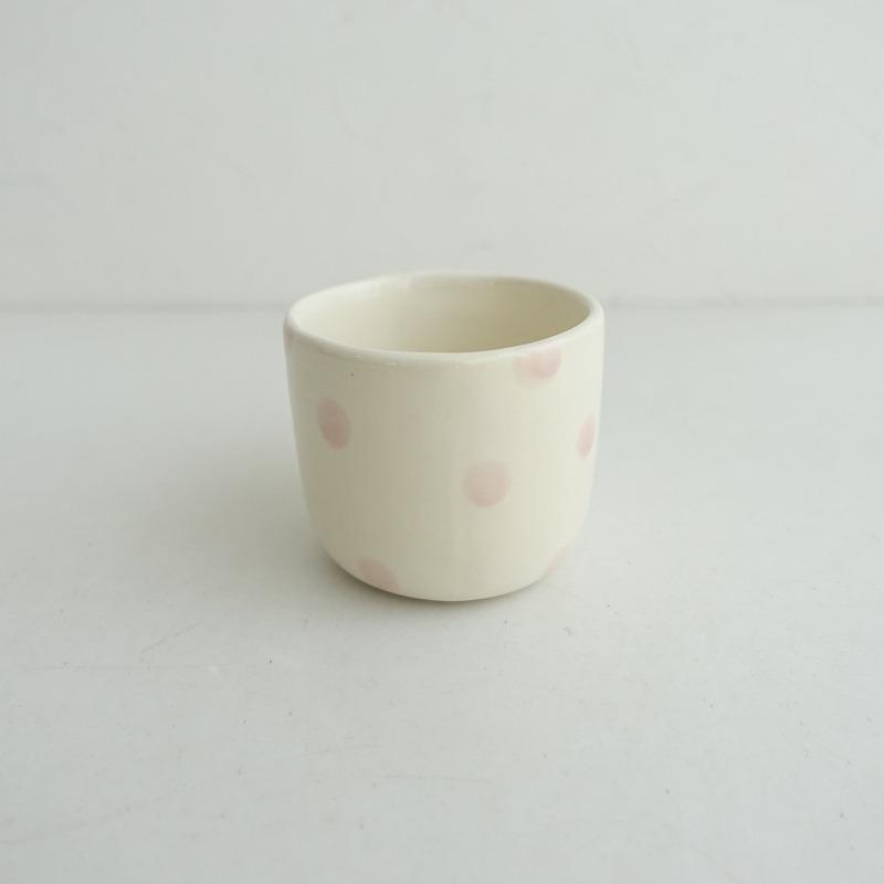 バーバラアイガン Barbara eigen *マグカップ ピンク*食器コップドット