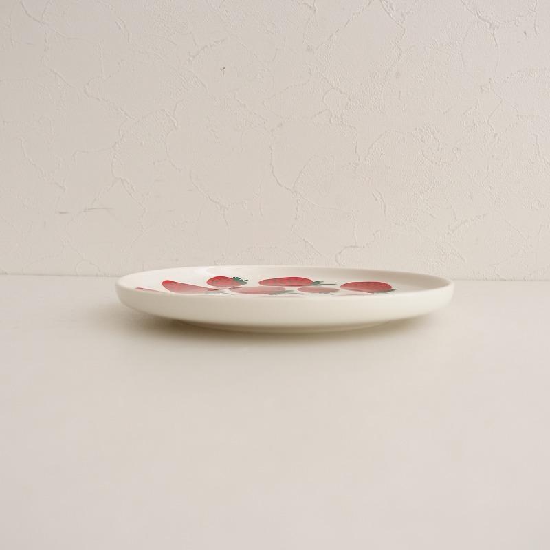 北欧】美品/廃番/マリメッコ marimekko *Mansikka プレート 20cm*食器