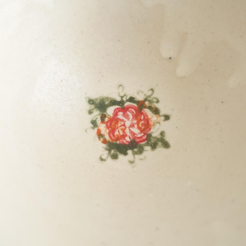 美品】ヨシノヒトシ *色粉引茶碗*食器お椀色絵飯椀【陶器】(wa87 美品】ヨシノヒトシ *色粉引茶碗*食器お椀色絵飯椀【陶器】(wa87