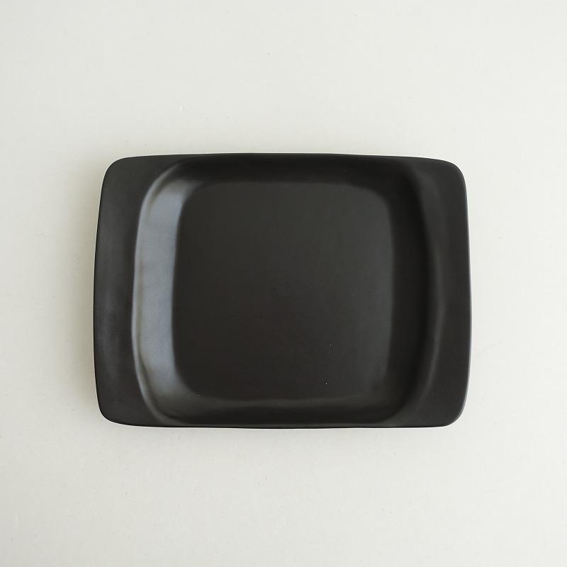 井山三希子プレート 黒2点セット未使用