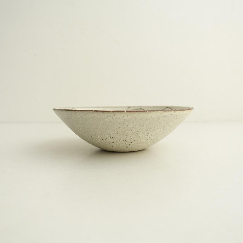 新品未使用 楠田純子さん りんご鉢 林檎文鉢 6寸 器 美品】楠田純子 *林檎鉢 18cm*食器お皿器りんご【陶器】(wa87-2409-116