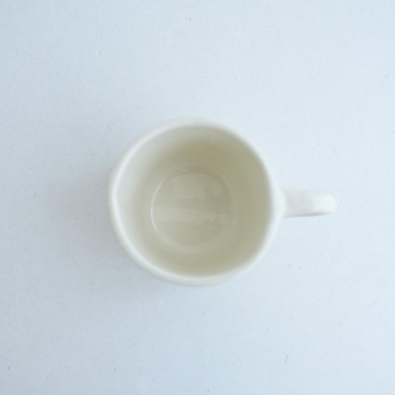 美品】バーバラアイガン Barbara eigen *マグカップ ホワイト*食器
