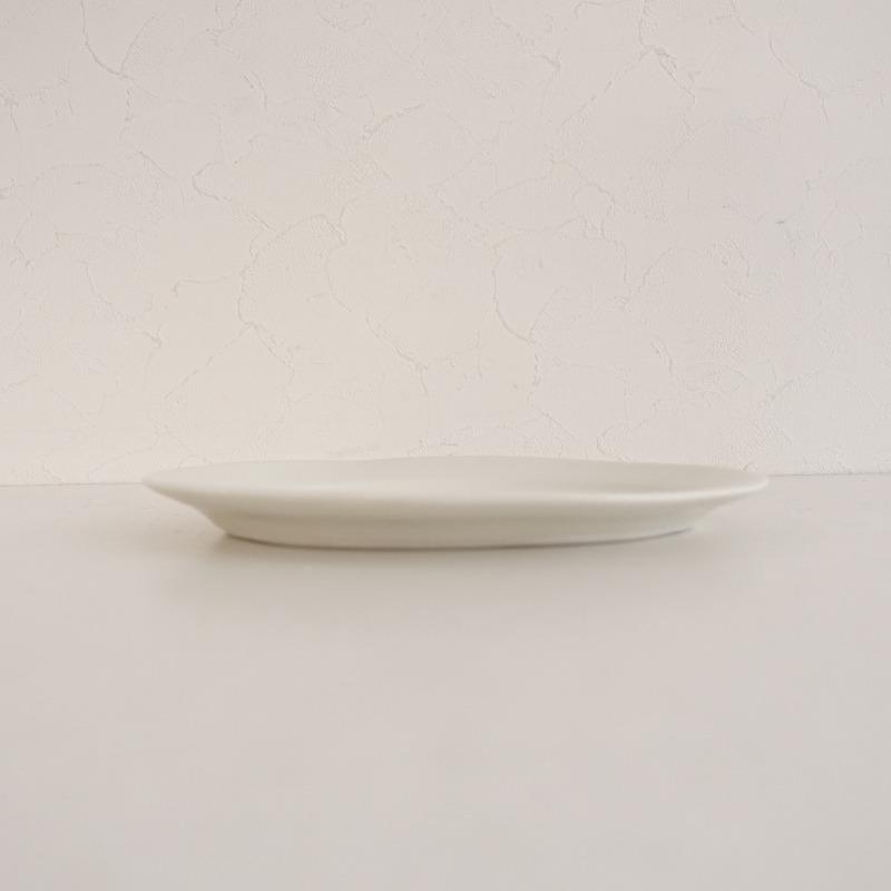 未使用】谷口晃啓 *リムプレート 23cm ホワイト*食器お皿【陶器】(wa87