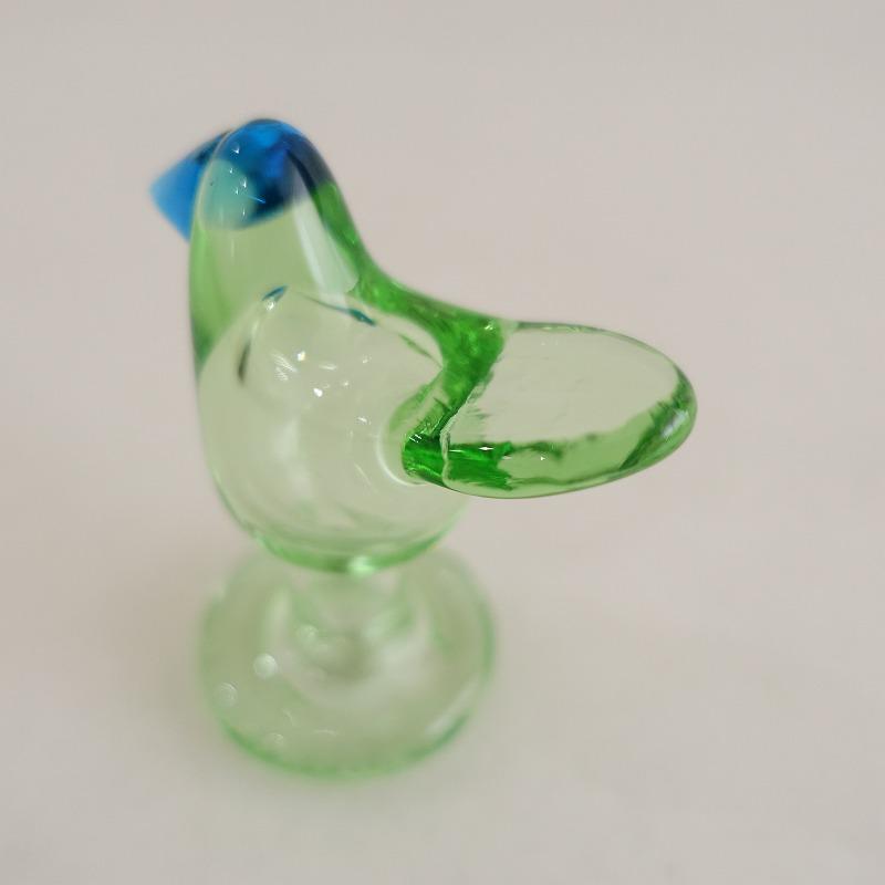 scope別注 ミニシエッポ脚付 アップルグリーン×ターコイズ Birds by Toikka | ミニシエッポ脚付アップルグリーン