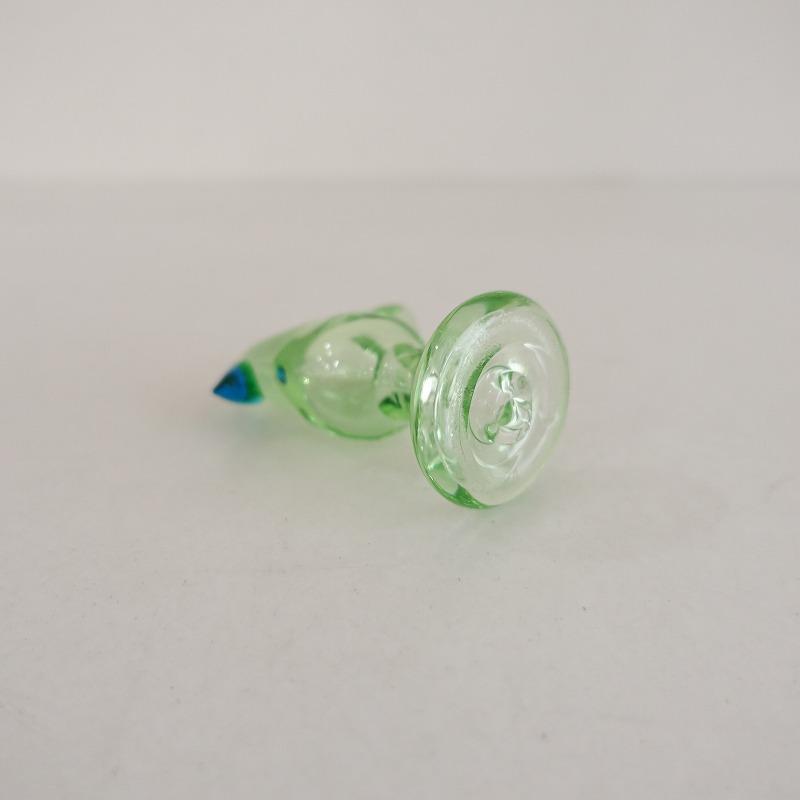 scope別注 ミニシエッポ脚付 アップルグリーン×ターコイズ