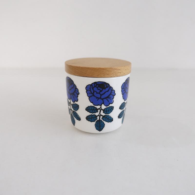 北欧】美品/廃番/希少/マリメッコ marimekko *VIHKIRUUSU フタ付き 