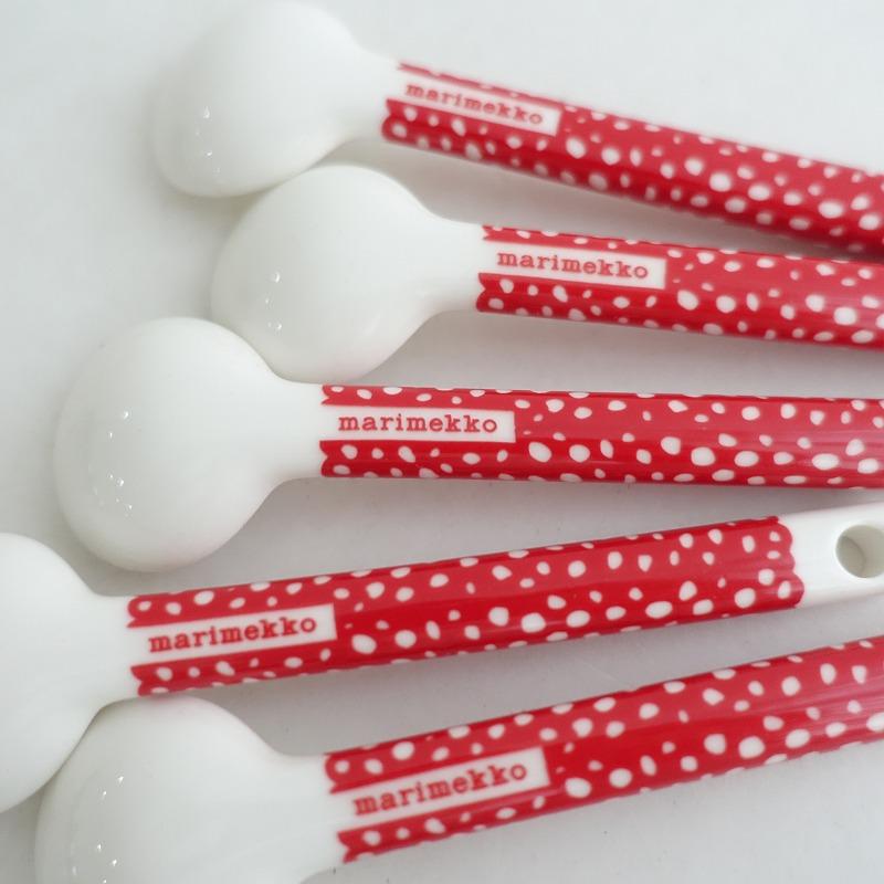 美品】マリメッコ marimekko *noitarumpu スプーン 5点セット