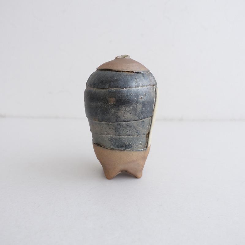 美品】中田篤 *花器*フラワーベースインテリア作家オブジェ【陶器