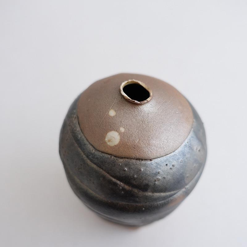 美品】中田篤 *花器*フラワーベースインテリア作家オブジェ【陶器