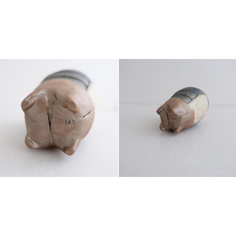 【中田篤】注器 水差し 一輪挿し オブジェ 陶器 美品】中田篤 *花器*フラワーベースインテリア作家オブジェ【陶器