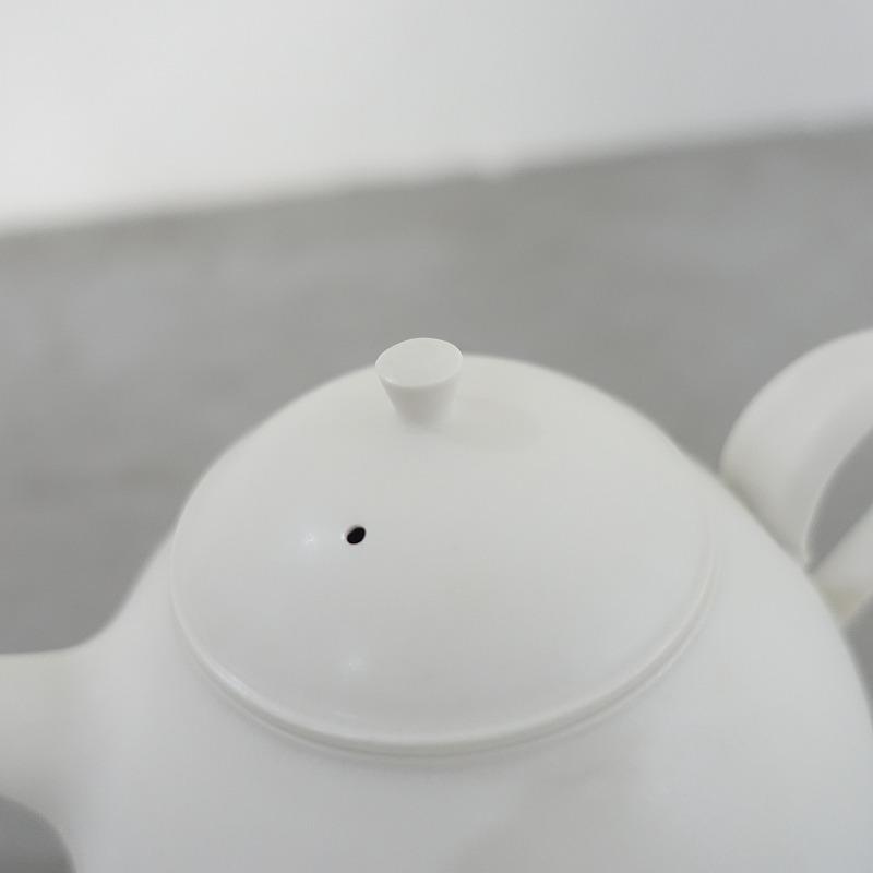 大谷哲也 *ティーポット*急須作家うつわ器ホワイト【陶器】(wa87