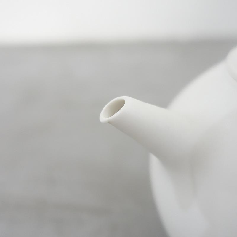 大谷哲也 *ティーポット*急須作家うつわ器ホワイト【陶器】(wa87