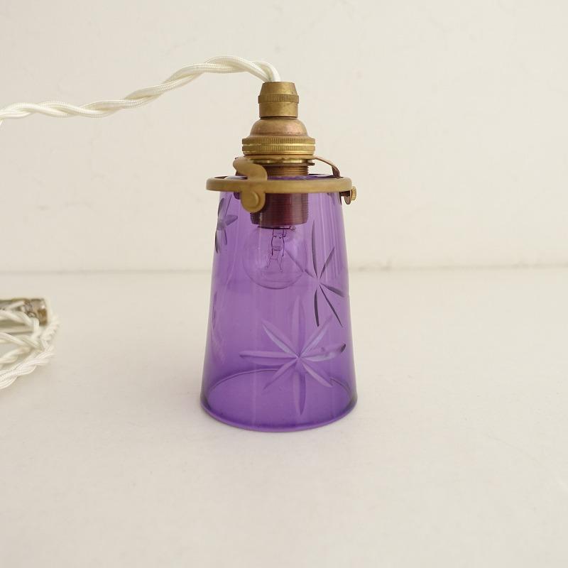 未使用】希少/辻和美 tsuji kazumi *切子 ランプ*硝子作家【陶器