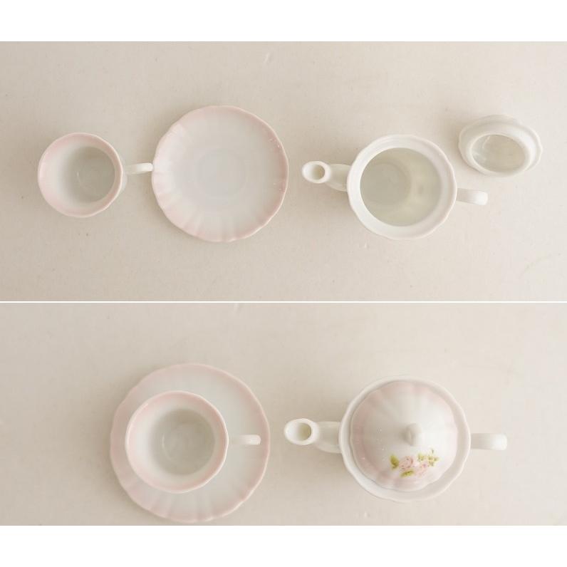 美品】イマン imane *ダイアナローズ ミニチュアセット*食器コップ