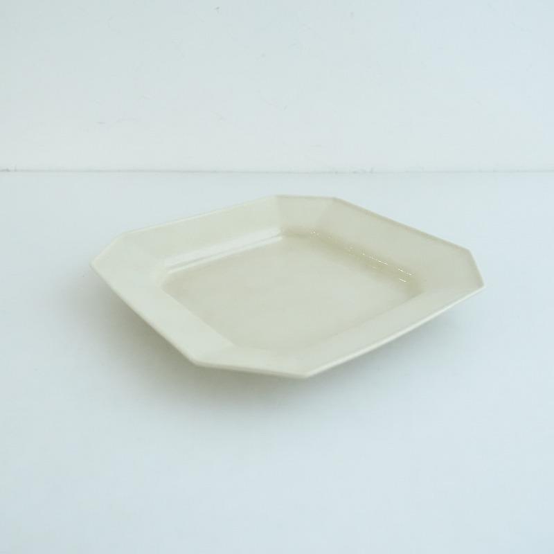 棚橋祐介 *正八角皿*食器お皿うつわ作家【陶器】(wa87-2505-4)【82E52