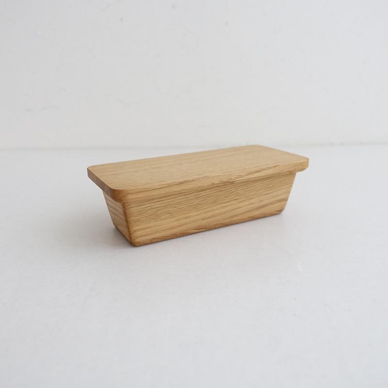 三谷龍二さん　木の器　24cm 美品】三谷龍二 *蓋付 木箱*木製作家ナチュラル【陶器】(wa87-2506-103