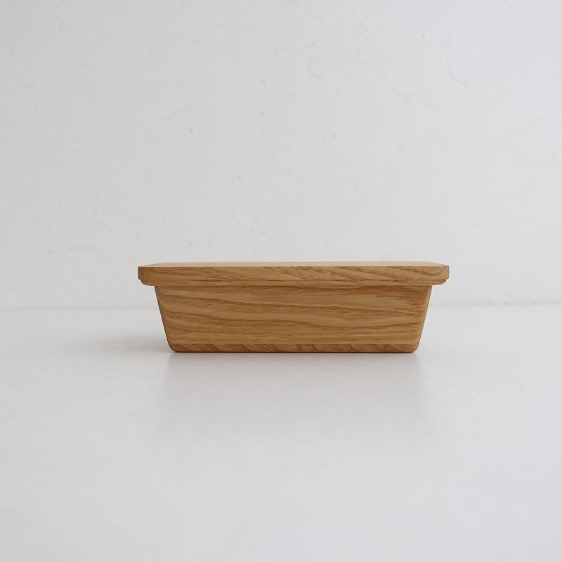 美品】三谷龍二 *蓋付 木箱*木製作家ナチュラル【陶器】(wa87-2506-103